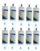 Wellon 4" Inch UF Membrane Filter for All Type of RO Water Purifier and Filter ((UltraFiltration Cartridge)). PACK OF 10